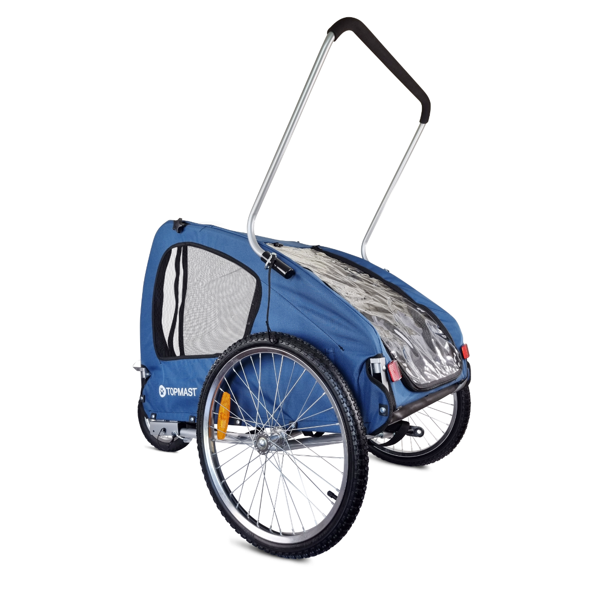 Topmast Fahrradanhänger | Jogger GIGANT - in blau