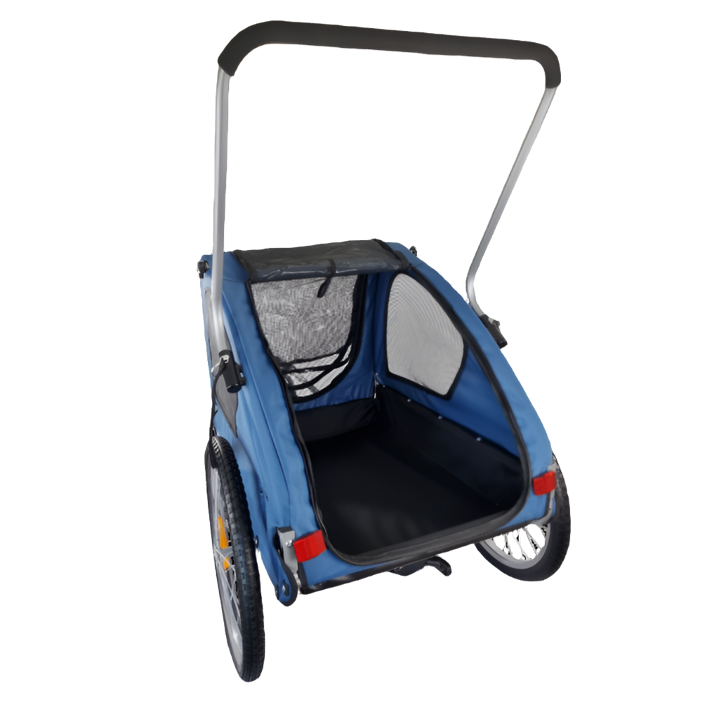 Topmast Fahrradanhänger | Jogger GIGANT - in blau