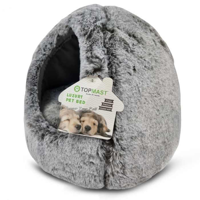 Topmast Snoozie Katzenkorb - 33 x 26 cm in Grau