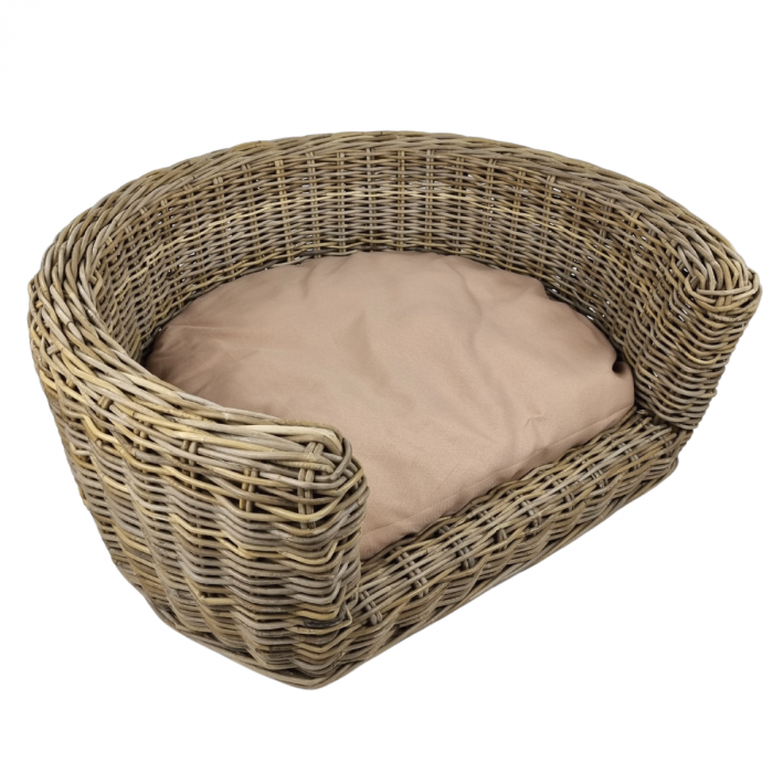Topmast Palermo Kubu handgefertigtes Hundesofa - 87x80x33 cm
