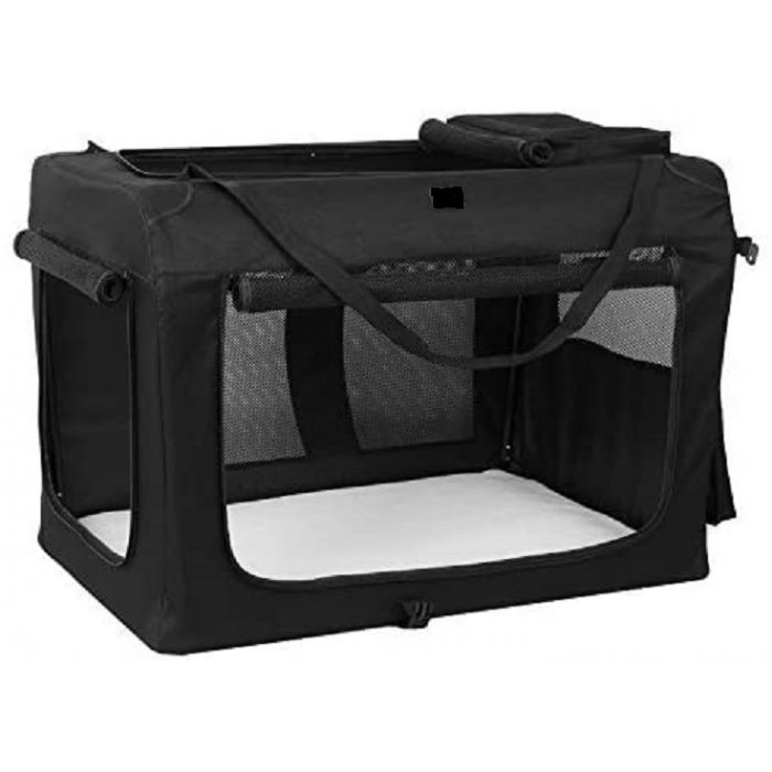 Topmast Nylon Hundetransportbox schwarz - in verschiedenen Größen